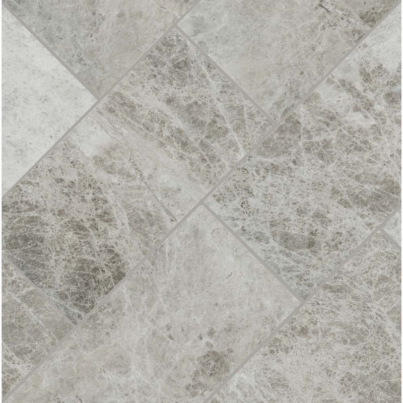 Tundra Gray Polished Marble Floor and Wall Tile - MSI Collection