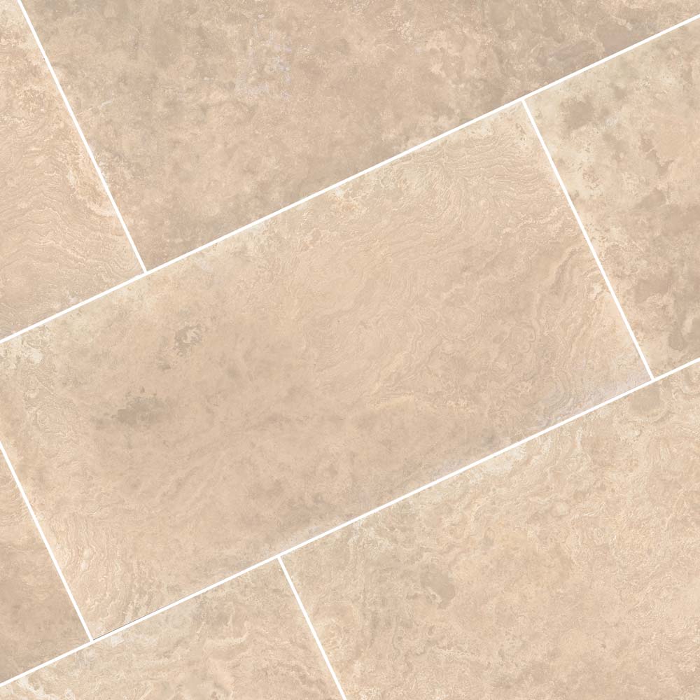 Tuscany Walnut 18 x 18 Natural Stone Brick Look Wall & Floor Tile