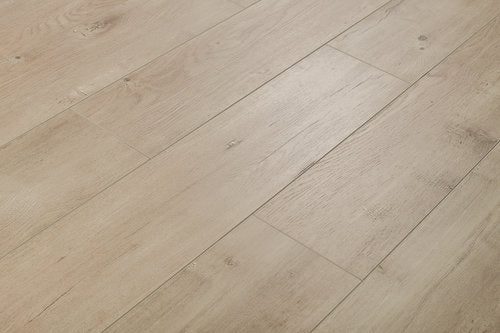 Laminate Hardwood 6.75" Wide, 48" RL, 12mm Thick Textured Papapindo Ultra Grey Floors - Mazzia Collection product shot tile view