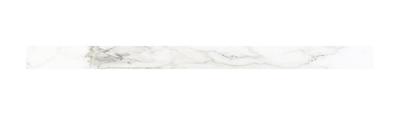 Calacatta Legend 1.03" Thick x 2.23" Wide x 94" Length Luxury Vinyl Overlapping Stairnose Molding - MSI Everlife