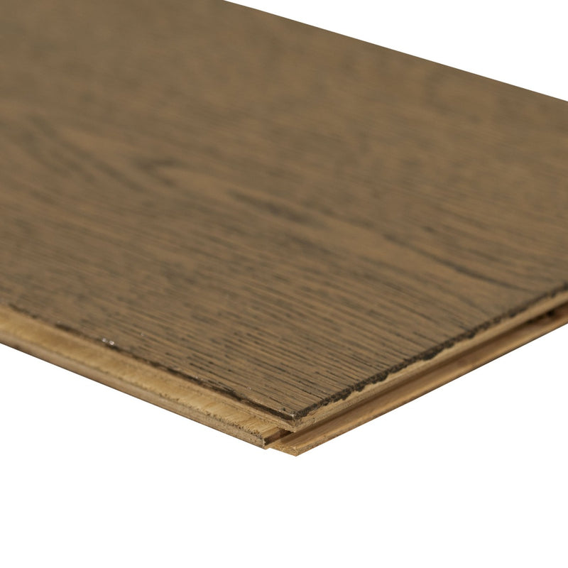Ladson Clayborne 7.48"x75.6" Engineered Click Lock Hardwood Flooring - MSI Collection product shot edge view