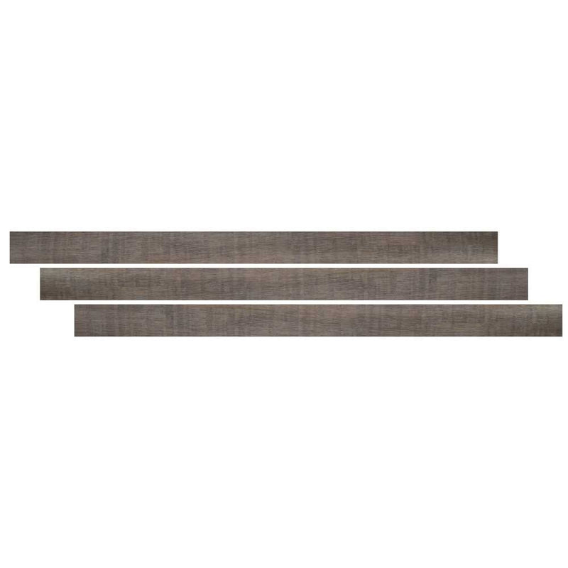 Weathered brina 1 4 thick x 1 3 4 wide x 94 length luxury vinyl end cap molding VTTWEABRI-EC product shot multiple tiles top view