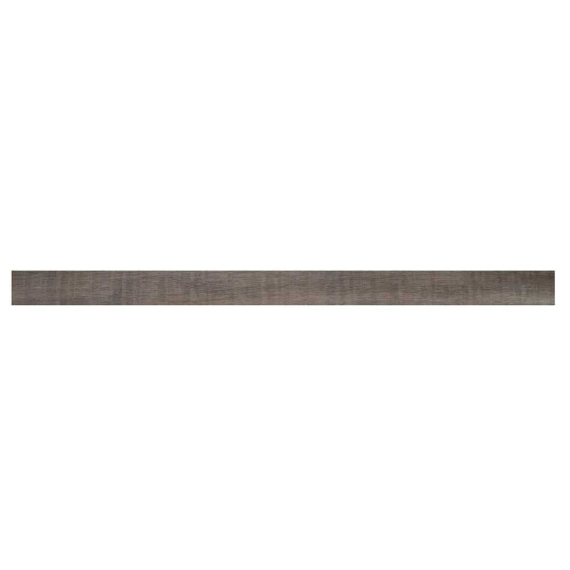 Weathered brina 1 4 thick x 1 3 4 wide x 94 length luxury vinyl end cap molding VTTWEABRI-EC product shot one tile top view