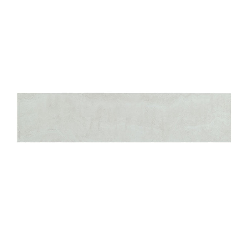 White ocean 0.75 thick x 2.75 wide x 94 length luxury vinyl flush stairnose molding VTTWHIOCE-FSN product shot tile view