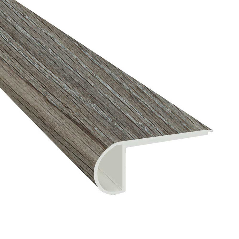 Whitfield gray 3 4 thick x 2 3 4 wide x 94 length luxury viny flush stairnose molding VTTWHIGRY-FSN product shot profile tile view