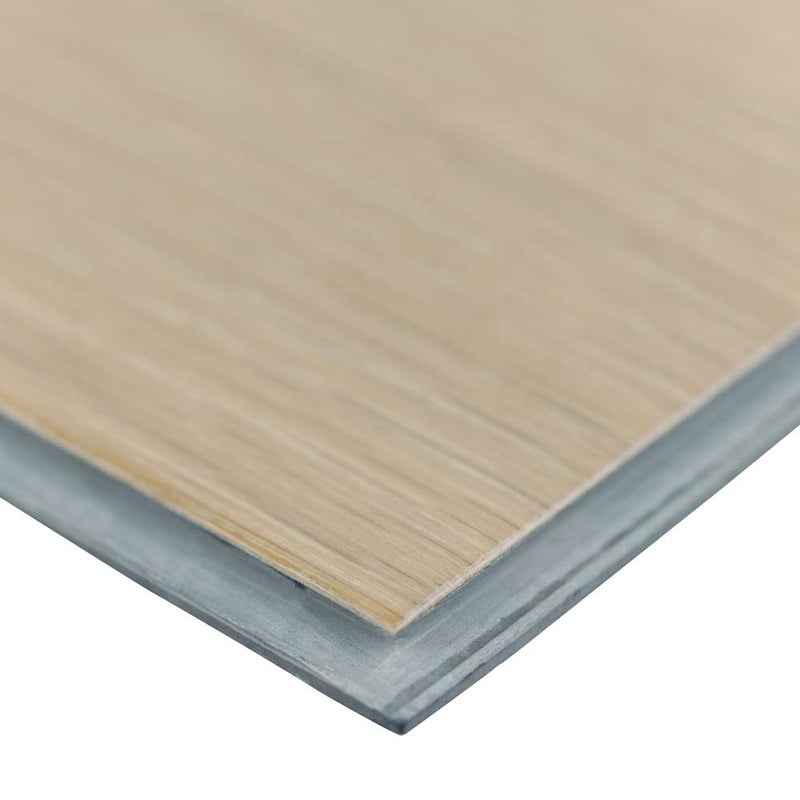 Woodhills  aaron blonde oak 65x48 waterproof engineered hardwood flooring VTWAARBLO6.5X48-7MM product shot profile view
