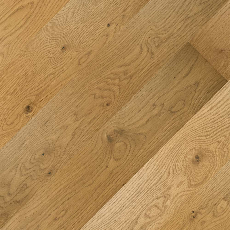 Woodhills  aura gold oak 6.5x48 waterproof engineered hardwood flooring VTWAURGOL6.5X48-7MM product shot angle view
