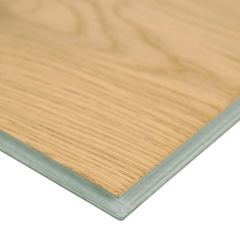 Woodhills  kings buff oak 6.5x48 waterproof engineered hardwood flooring VTWKINBUF6.5X48-7MM product shot profile view