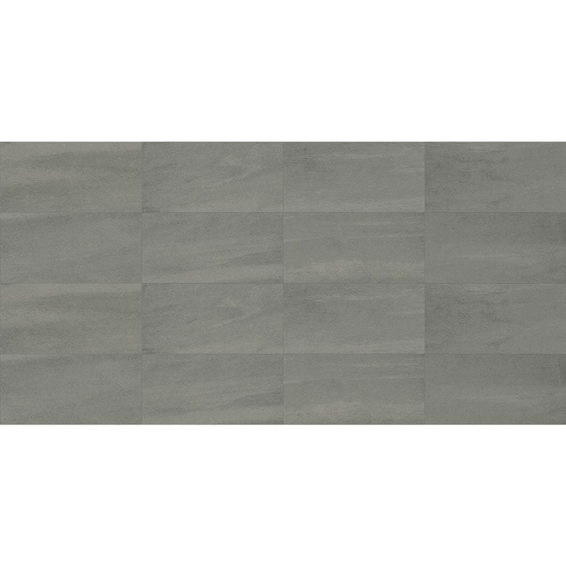 A lier olive grey honed porcelain floor and wall tile liberty us collection LUSIRG1224164 product shot multiple tiles top view