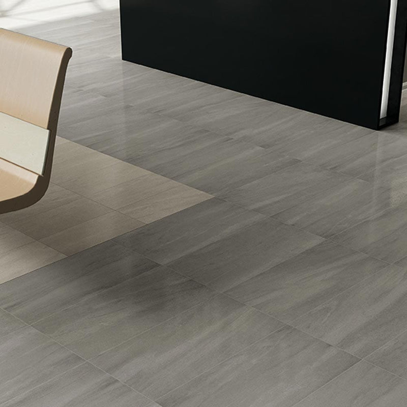 A lier olive grey lappato porcelain floor and wall tile liberty us collection LUSIRSP1836164 product shot multiple tiles angle view