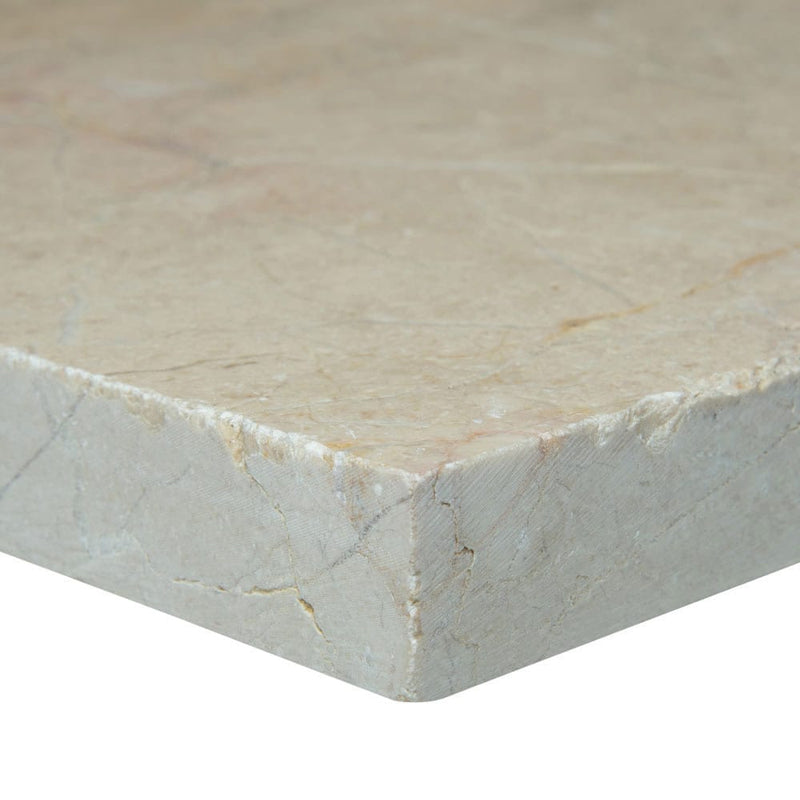 aegean pearl marble pavers pattern tumbled floor tile LPAVMAEGPRL10KITS one tile profile view