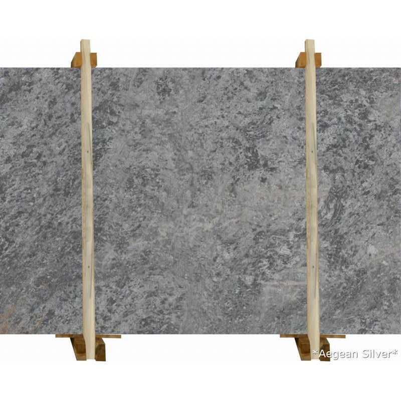 aegean silver marble slabs polished 2cm bundle front view