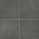 beton antracite porcelain pavers 24x24in matte floor tile LPAVNBETANT2424-4 tiles top view