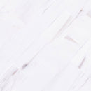 bianco dolomite marble tile 3x6 honed angle view