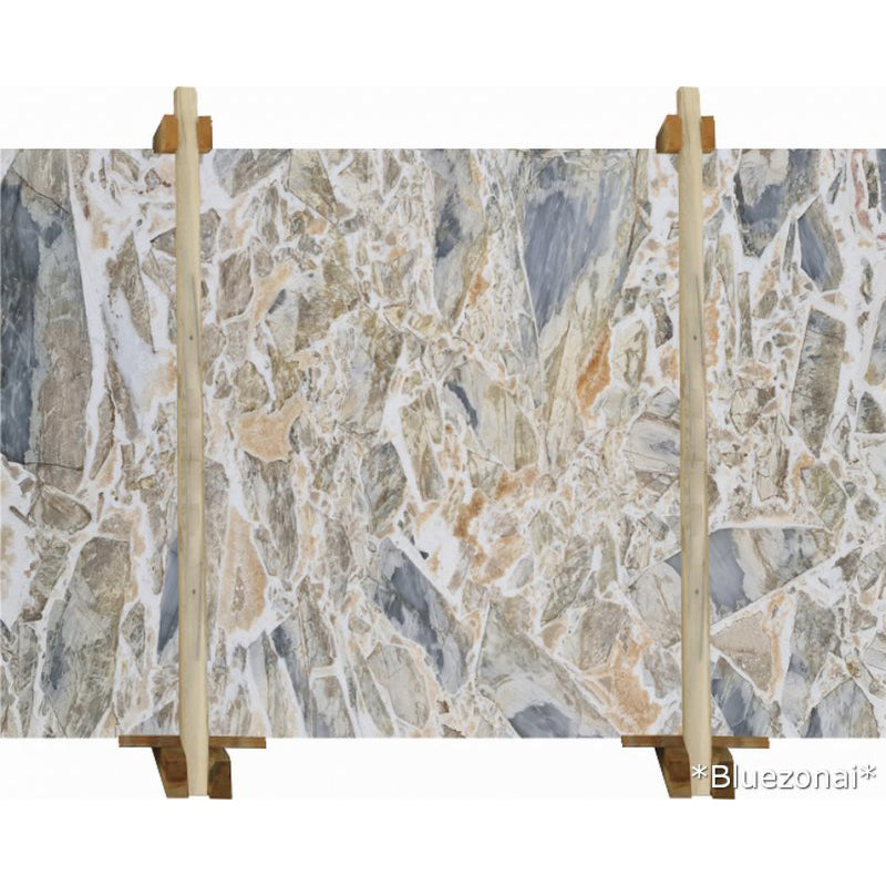 bluezonai marble slabs polished 2cm bundle slab front view