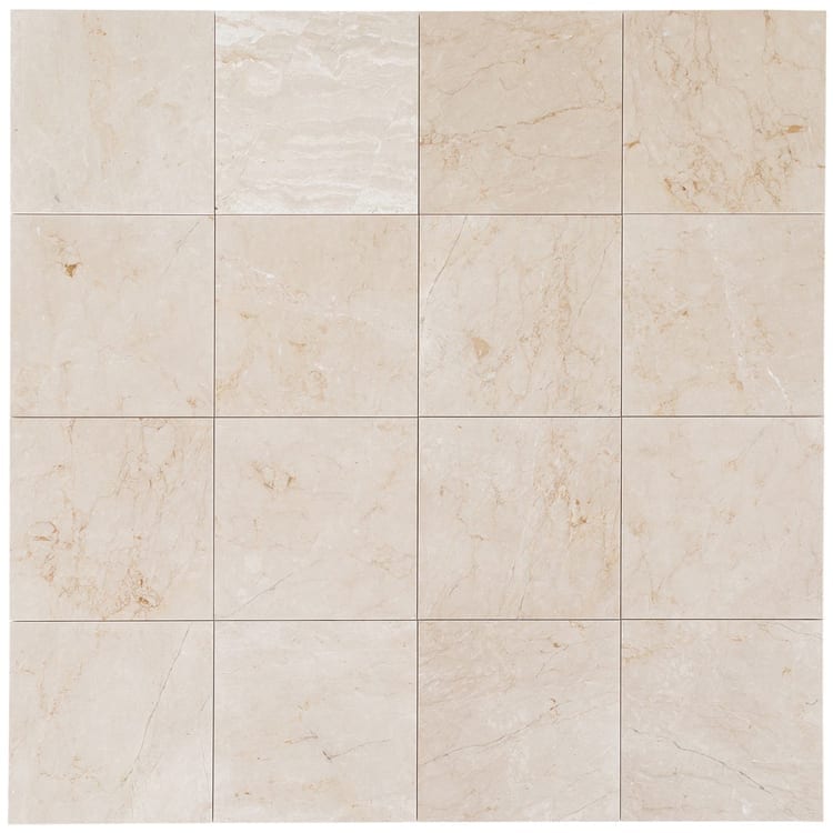 calista cream marble tile 24x24 polished 15001850 multiple top
