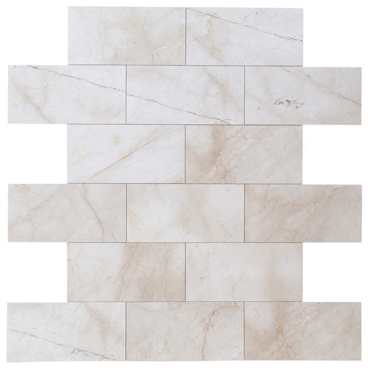 calista cream standard marble tile 12x24 polished 15000430 multiple top
