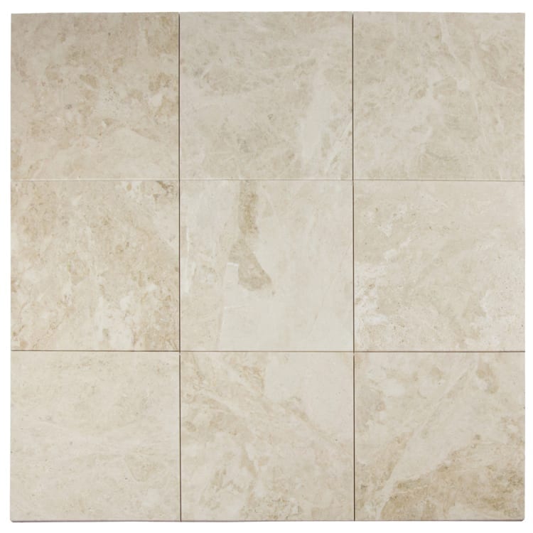 cappucino light marble tile 18x18 polished 10085686 multiple 9tiles top