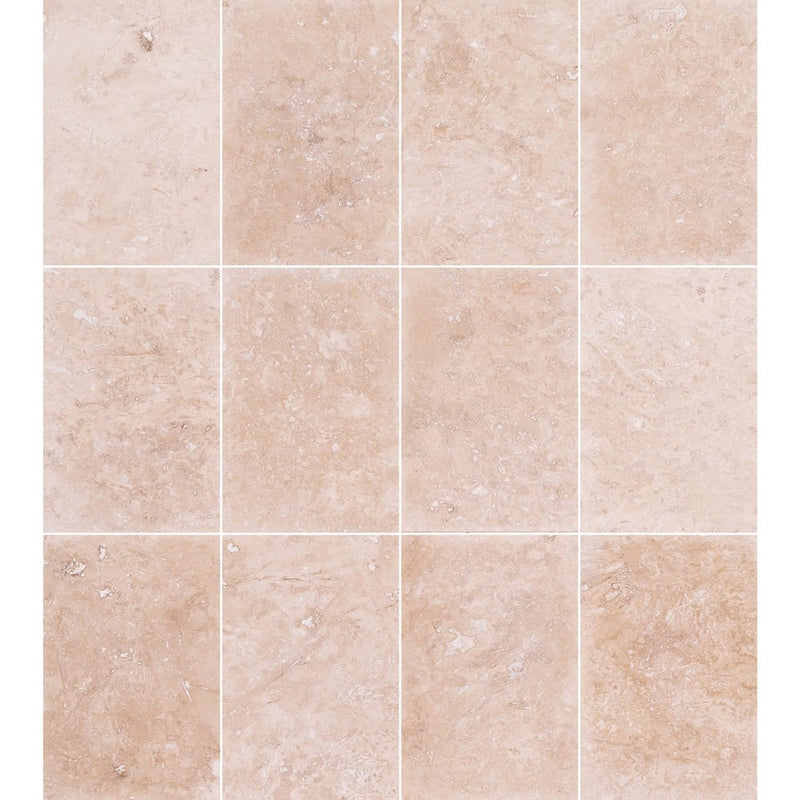 Classic Light Travertine Honed Floor and Wall Tile - Livfloors Collection