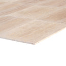 classic light vein cut travertine tile 12x24 polished profile view