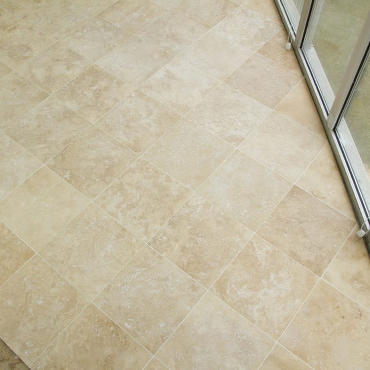 Denizli Beige Travertine Honed and Filled Floor and Wall Tile - Livfloors Collection