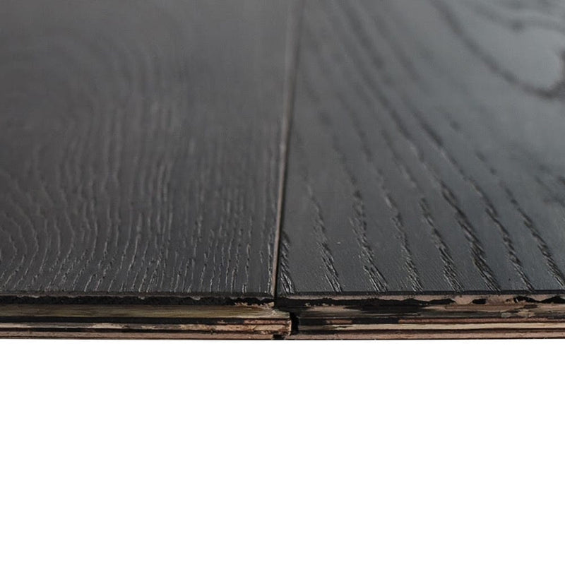 engineered hardwood floors bonafide collection wirebrushed almansor matte profile view