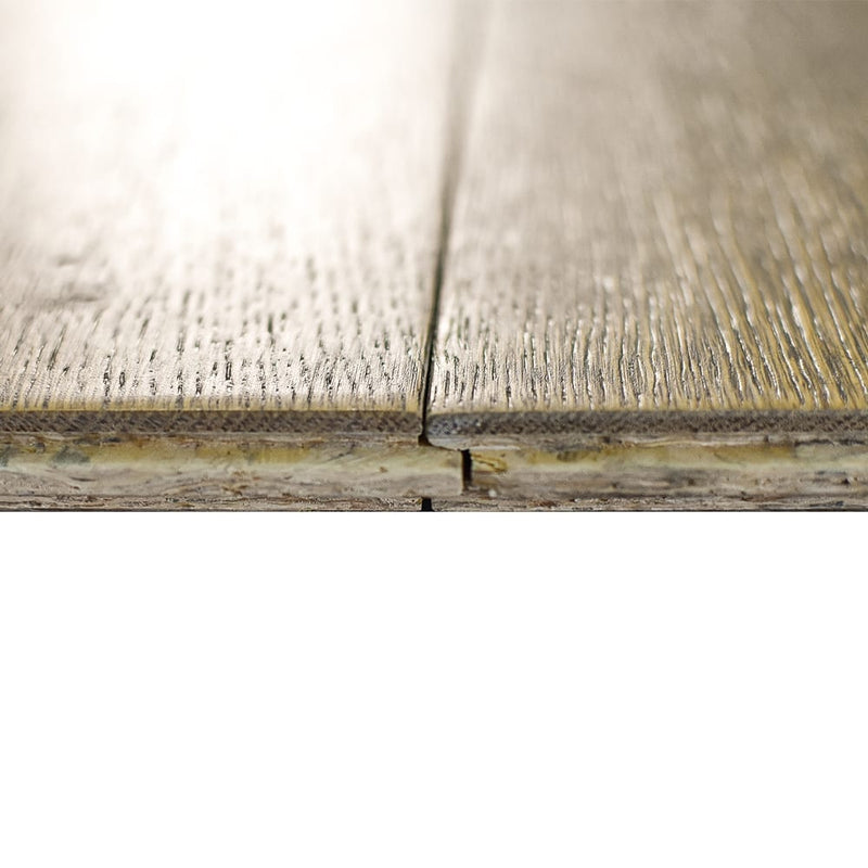 engineered hardwood floors old town collection molek wire-brushed matte profile view