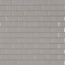 gray beveled glossy 11.89x11.97 porcelain SMOT-PT-RETGRA-2X4BG mosaic tile  msi collection product shot wall view