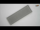 Pebble 3x9 glossy glass gray subway tile SMOT-GL-T-PEB39 product shot profile view
