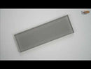 Pebble 4x12 glass gray subway tile SMOT-GL-T-PE412 product shot profile view