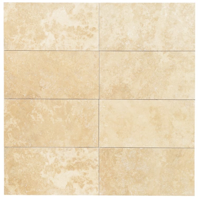 Light Beige Premium Travertine Honed Floor and Wall Tile - Livfloors Collection