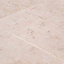 light onyx travertine tile 24x24 honed filled angle view