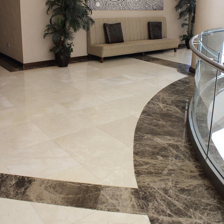 light pearl marble tile 12x12 polished 10082373 hotel lobby angle