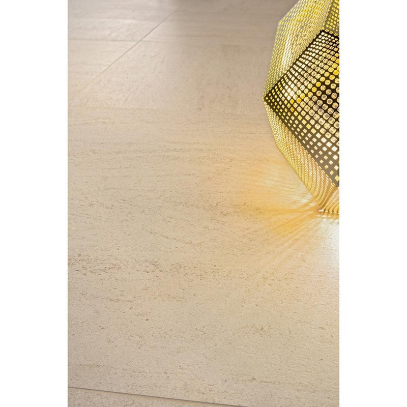 Living Style Beige Glazed Porcelain Floor and Wall Tile - MSI Collection NLIVSTYBEI2424 Product Shot Advance View