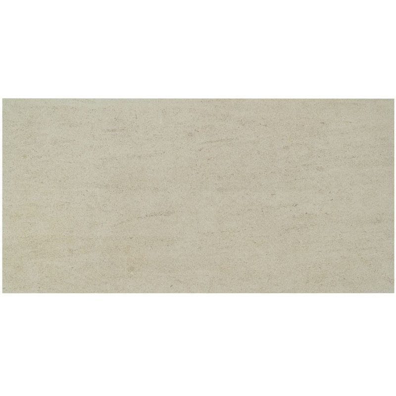 living style beige porcelain pavers 18x36in matte floor tile LPAVNLIVBEI1836 one tile top view 6
