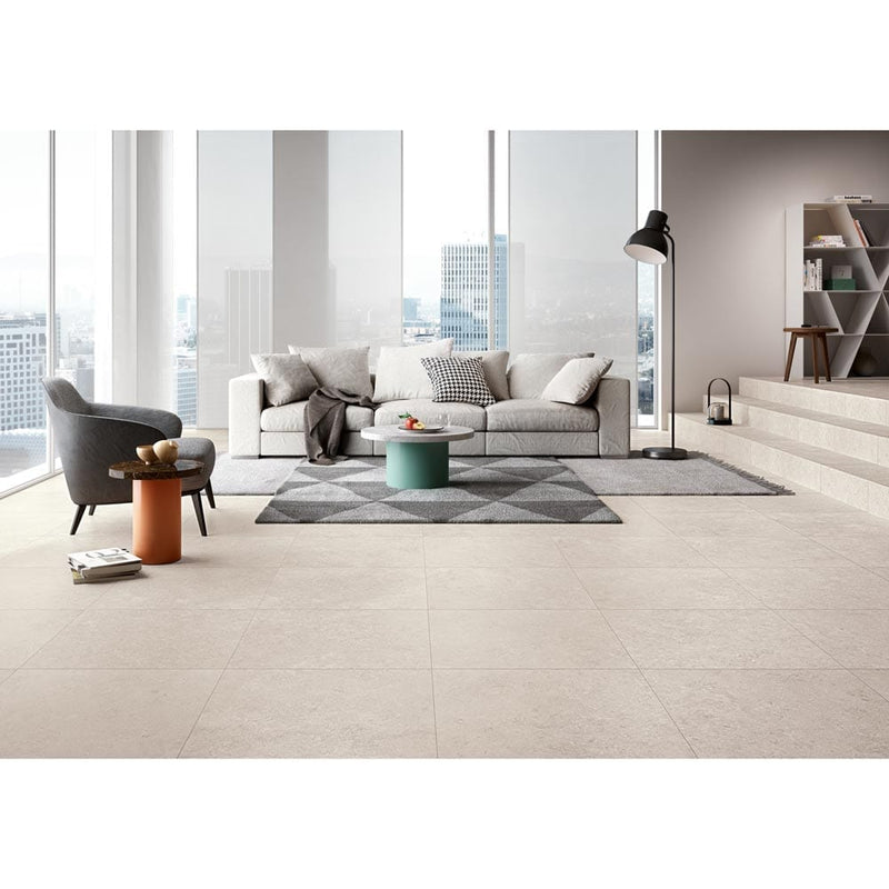 living style pearl 24x24 glazed porcelain floor and wall tile msi collection product shot room view