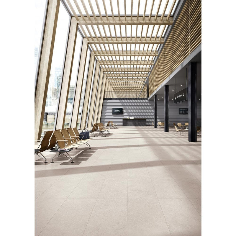 Living Style Pearl Glazed Porcelain Floor and Wall Tile - MSI Collection NLIVSTYPEA1836 Product Shot Out Door View