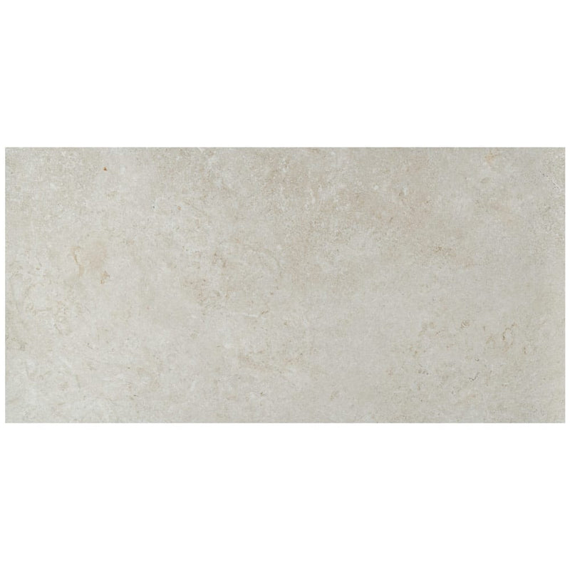 living style pearl porcelain pavers 18x36in matte floor tile LPAVNLIVPEA1836 one tile top view