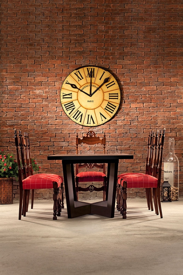manufactured stone brick veneer barok handmade B01LV 102250 installed dining room wall