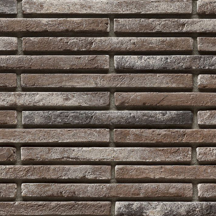 manufactured stone brick veneer maxima chestnut handmade B10CH 317908 product shot closeup