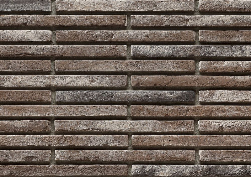 manufactured stone brick veneer maxima chestnut handmade B10CH 317908 product shot wide