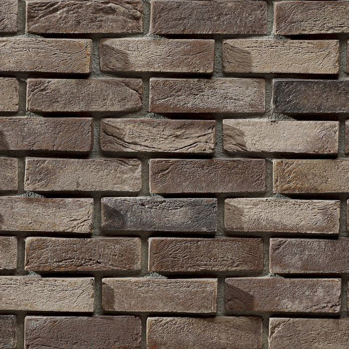 manufactured stone brick veneer renga chestnut handmade B11CH 317912 product shot square