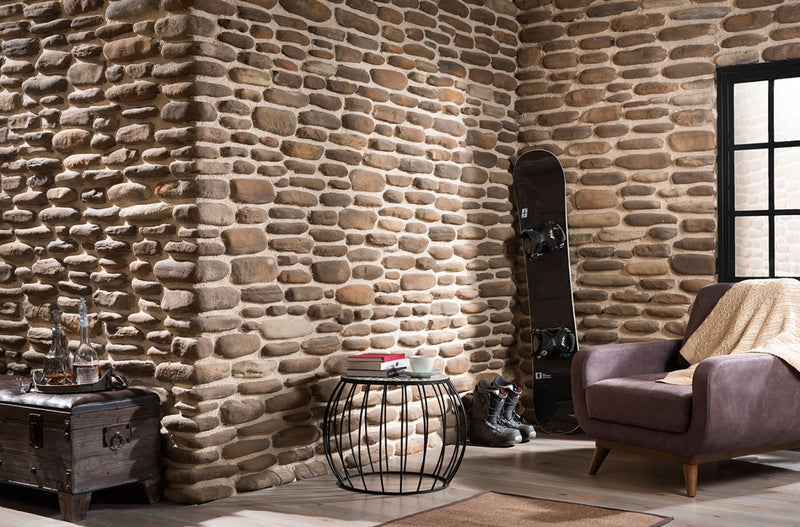 cultured stone interior walls