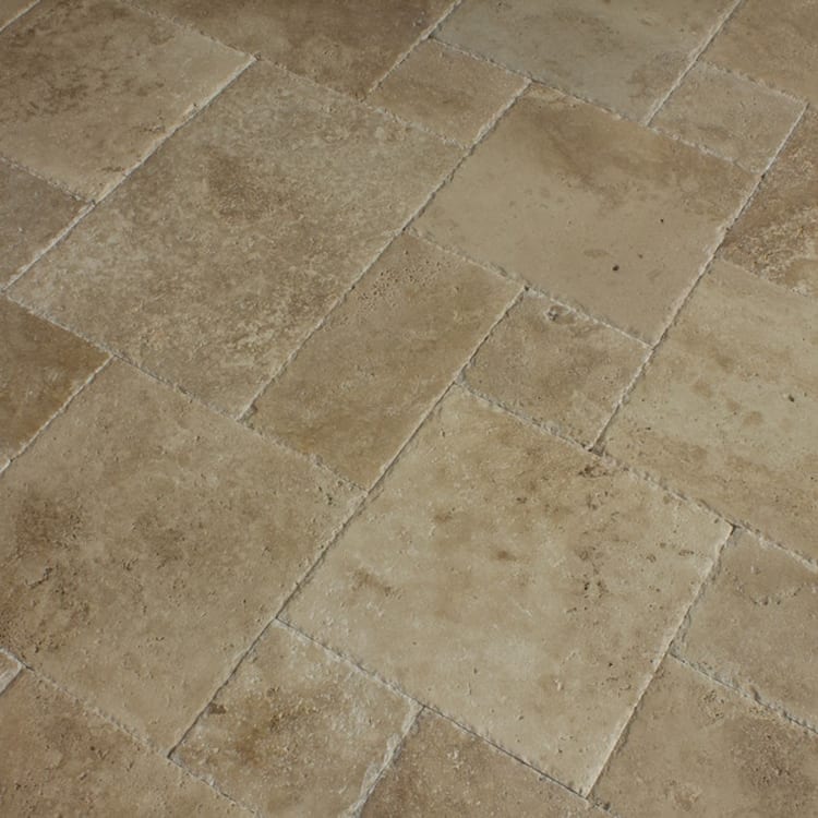 meandros walnut travertine tile antique pattern 10061703 angle