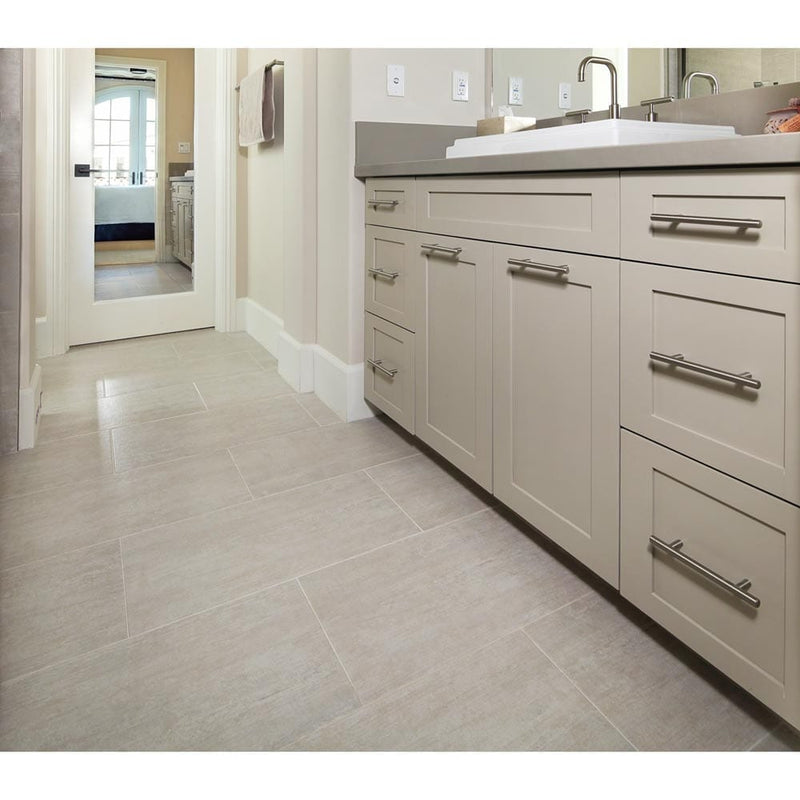 metropolis avorio 12x24 glazed porcelain floor and wall tile msi collection product shot kitchen view
