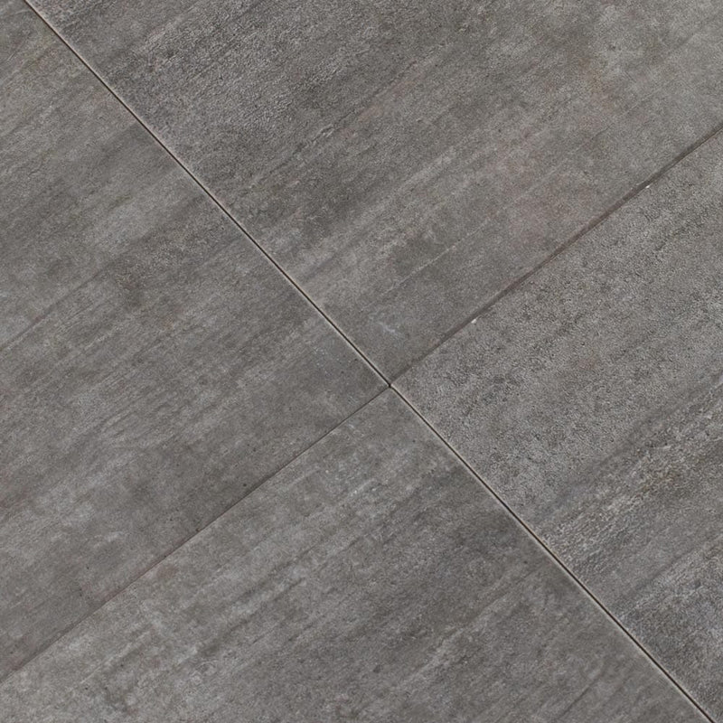 Metropolis Gray 12"x24" Glazed Porcelain Floor and Wall Tile - MSI Collection