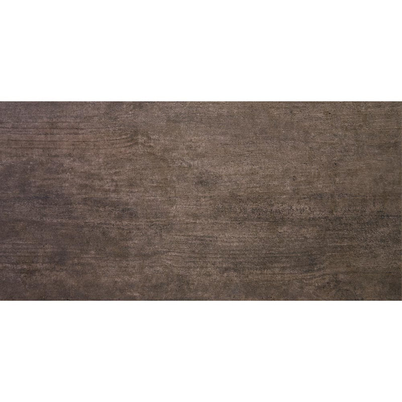 Metropolis Taupe 12"x24" Glazed Porcelain Floor and Wall Tile - MSI Collection NMETTAU1224 Product Shot One Tile Top View
