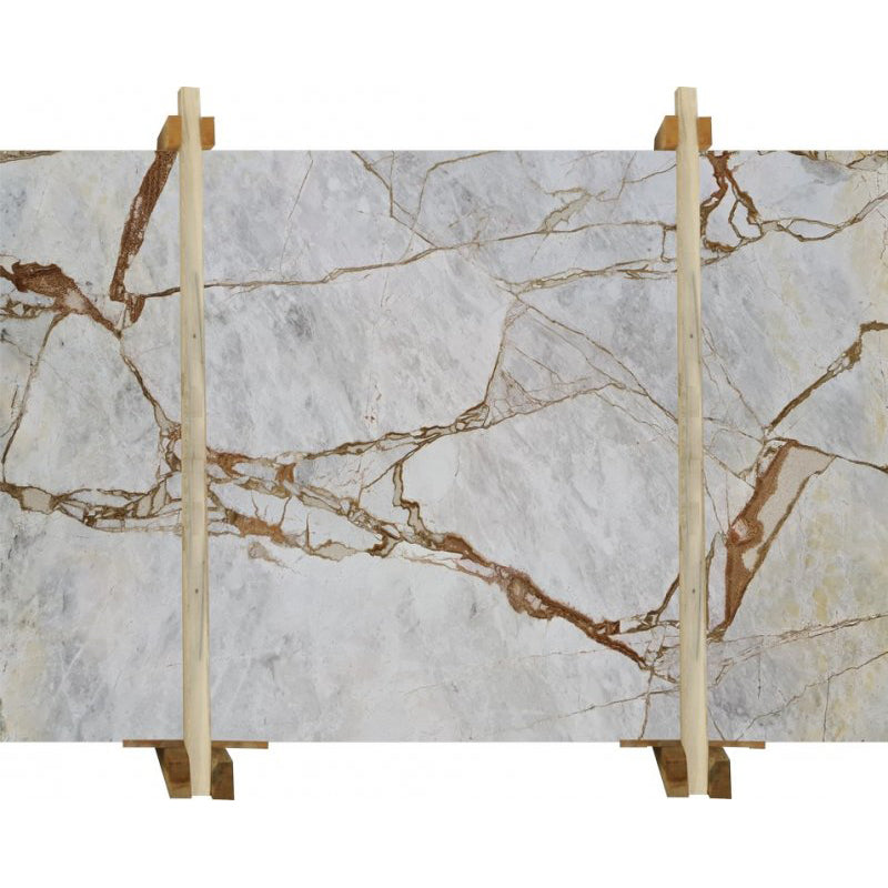 minora onyta beige marble slabs polished 2cm product shot packed on wooden bundle