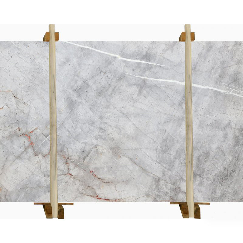 moonlight grey marble slabs polished 2cm packed on wooden bundle front view
