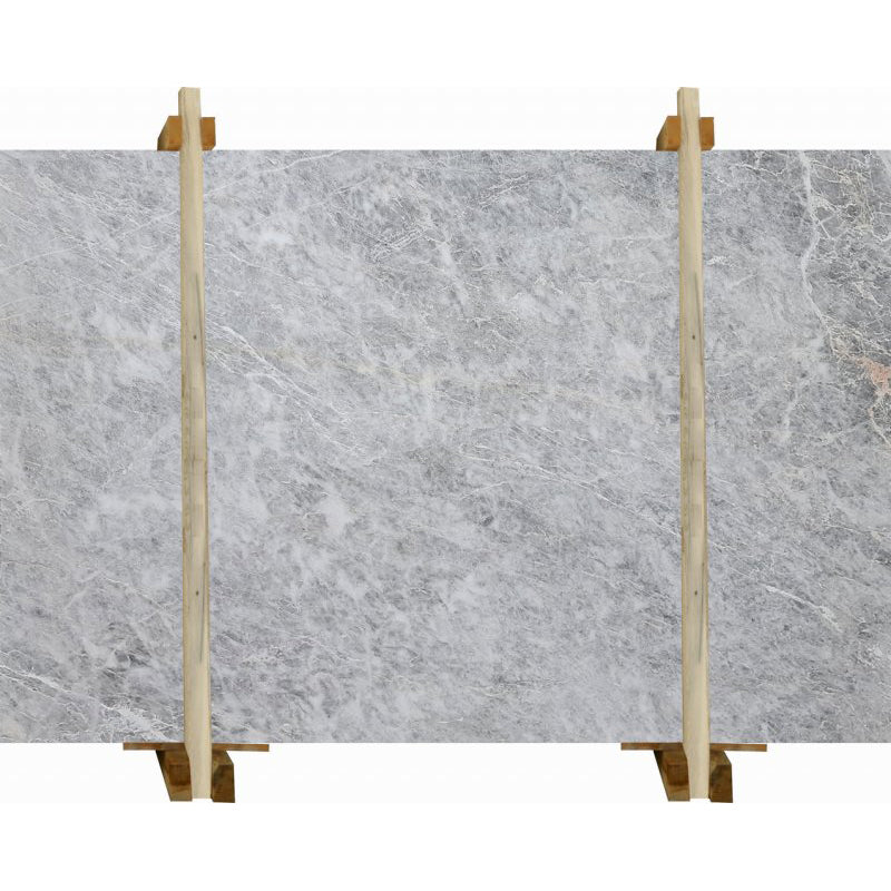 nordic grey marble slabs polished 2cm packed on wooden bundle front view